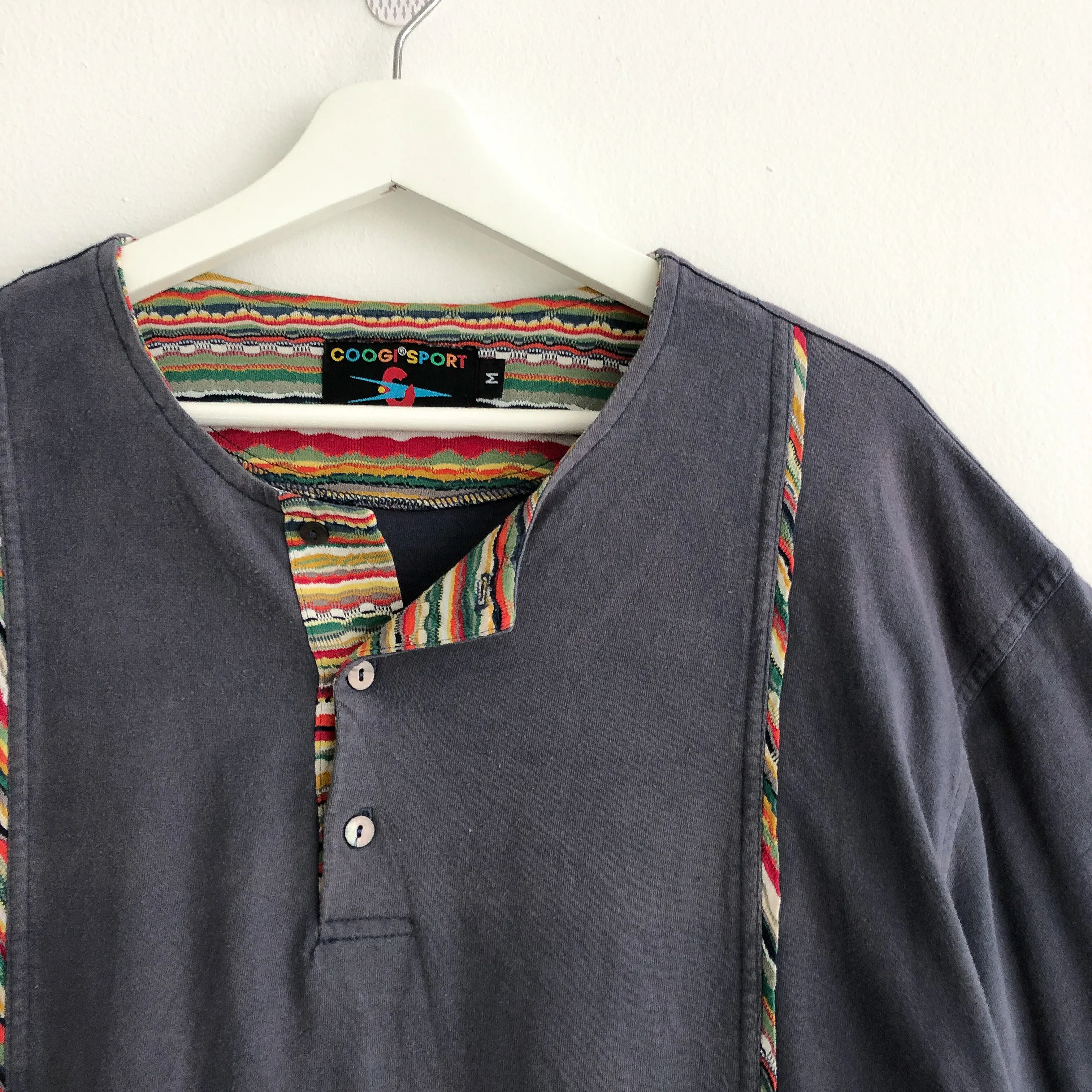 Grey Coogi Sport Shirt