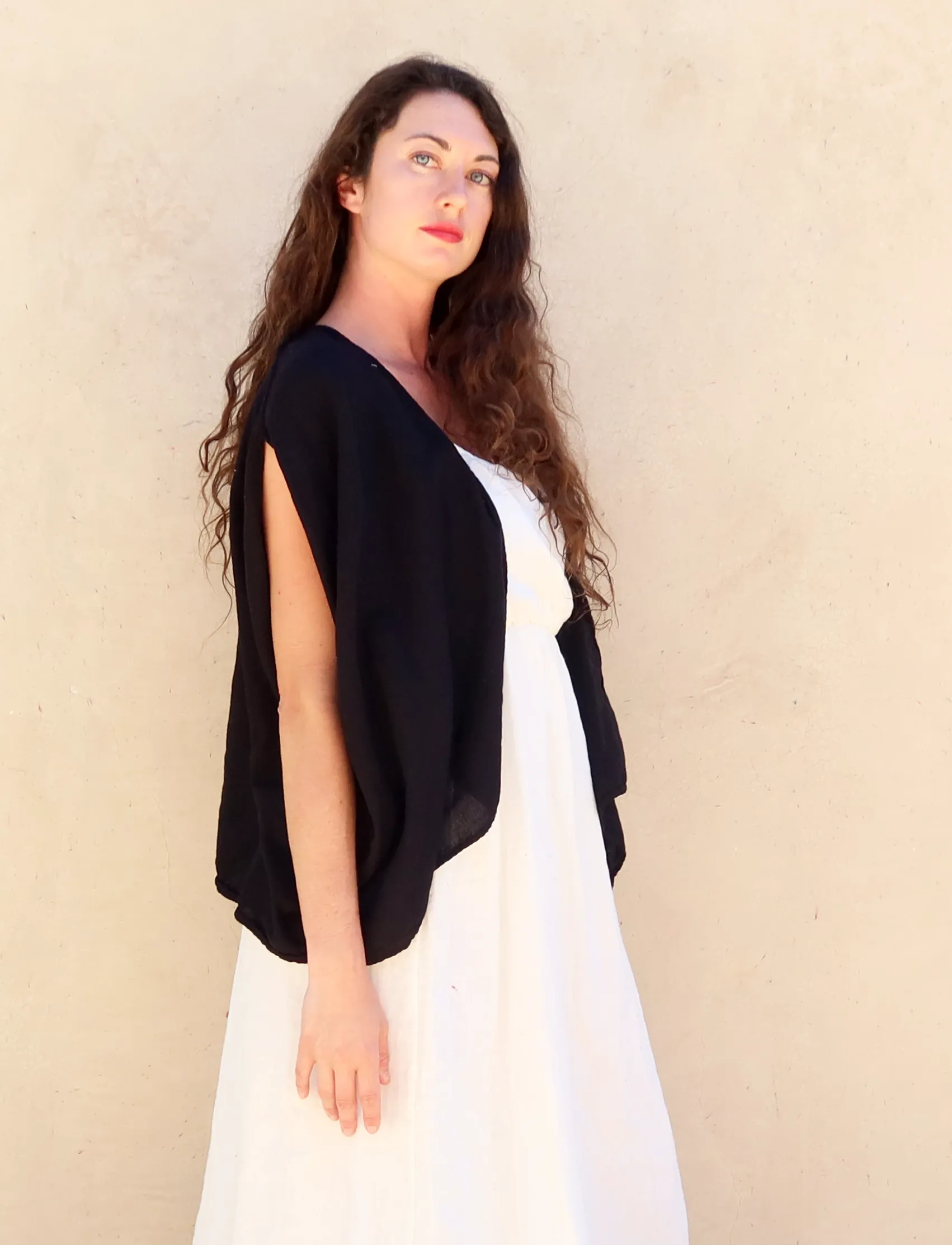 Matriarch Duster Cropped Kaftan