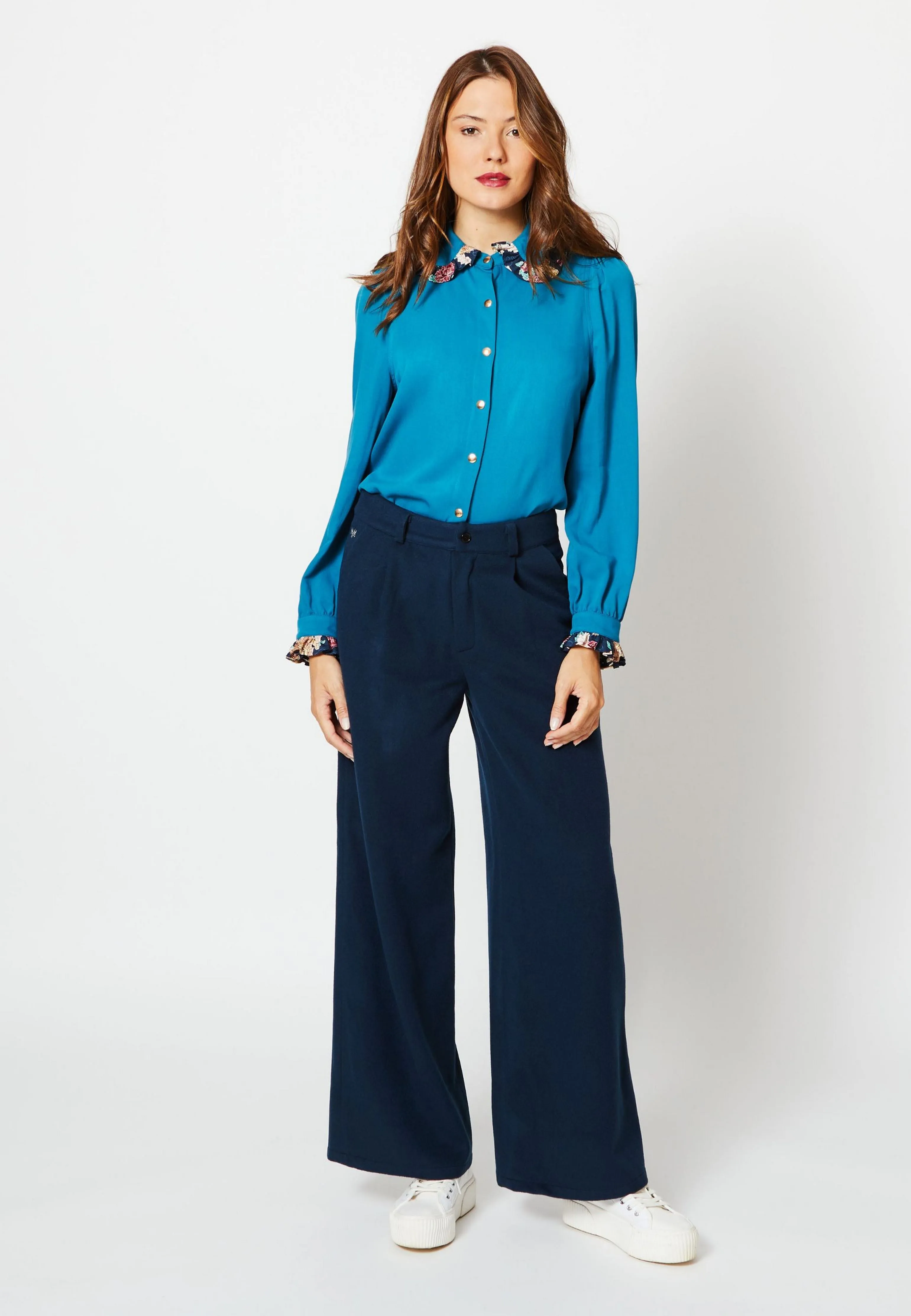 PANTALON MILANAIS CACHEMIRE UPCYCLÉ