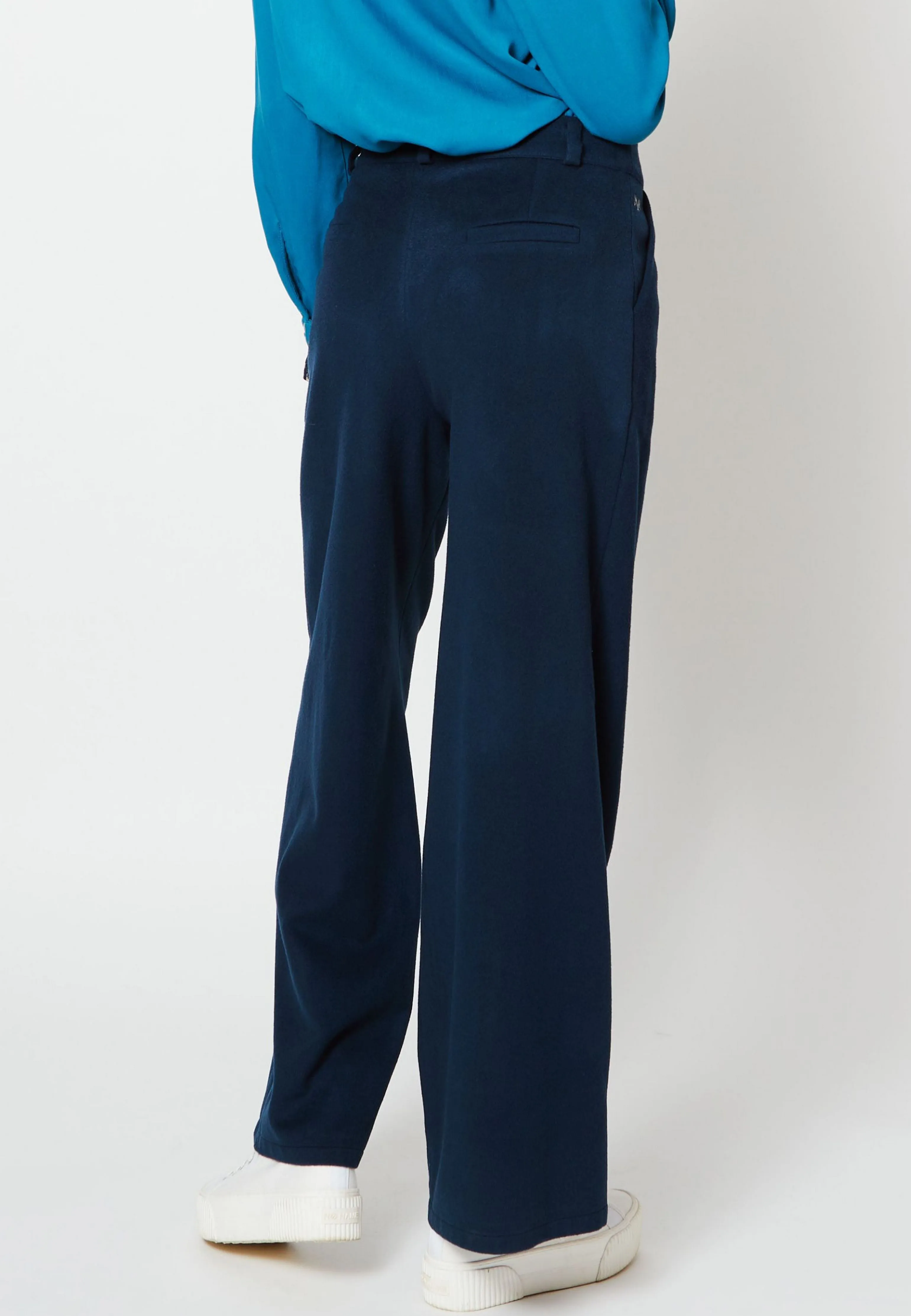 PANTALON MILANAIS CACHEMIRE UPCYCLÉ