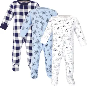 Touched by Nature Baby Girls' Organic Cotton Sleep and Play