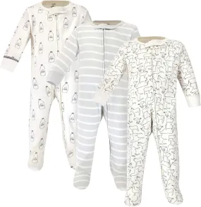 Touched by Nature Baby Girls' Organic Cotton Sleep and Play