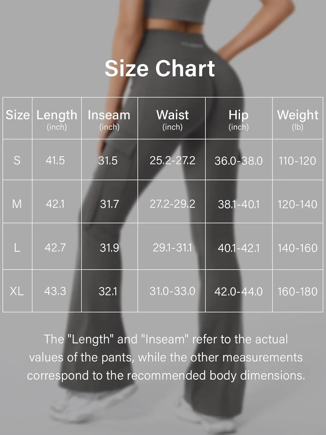 YEOREO Workout Flare Leggings with Pockets for Women Byenda Scrunch Butt Lifting Leggings Women No Front Seam Yoga Pants